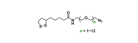 Lipoamido-PEGn-azide