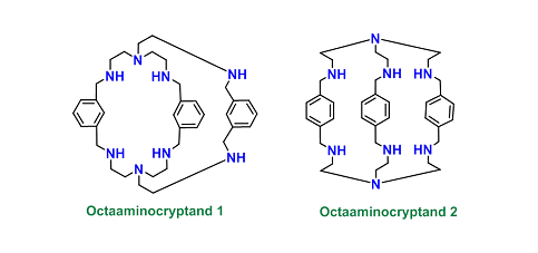Octaaminocryptands