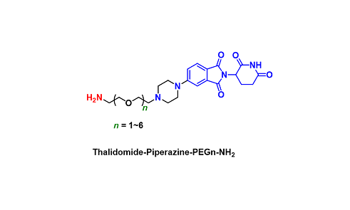 Thalidomide-Piperazine-PEGn-NH2