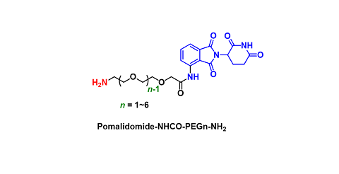 Pomalidomide-NHCO-PEGn-NH2